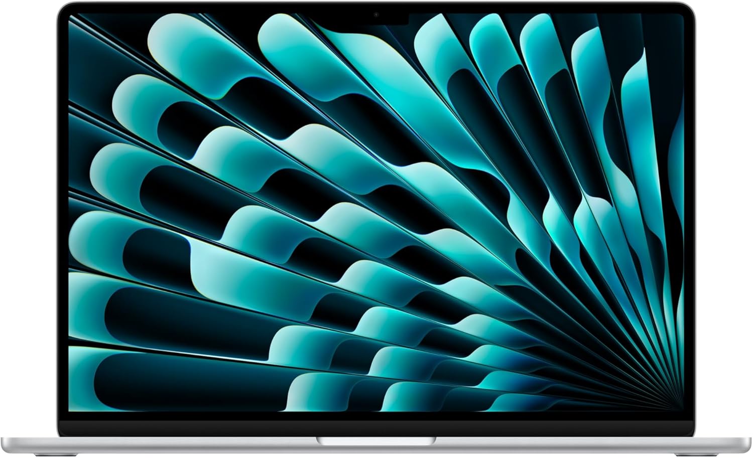 Silver 15-inch Apple MacBook Air with M5